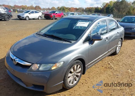 2009 Honda Civic Ex from USA, damaged, VIN 1HGFA16829L022489